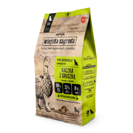 Karma sucha dla dorosłego psa - Kaczka z gruszką - 9kg